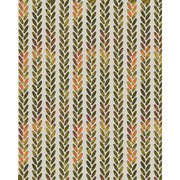 Hand-Painted Leaf Trail